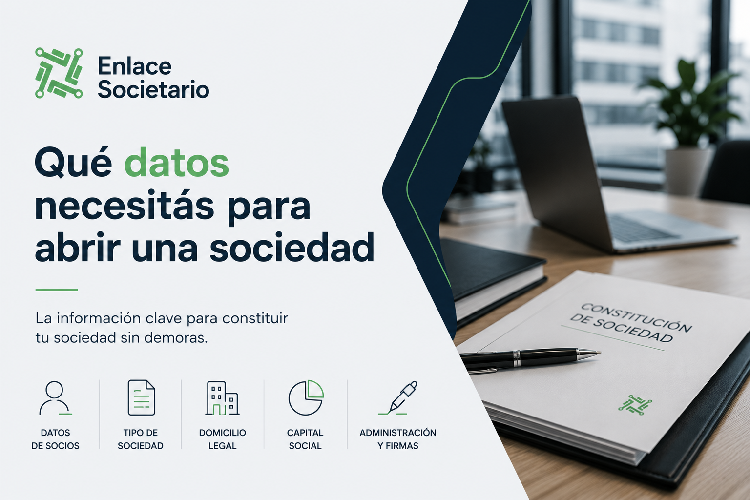 Qué datos necesitás para abrir una sociedad en Argentina - Enlace Societario